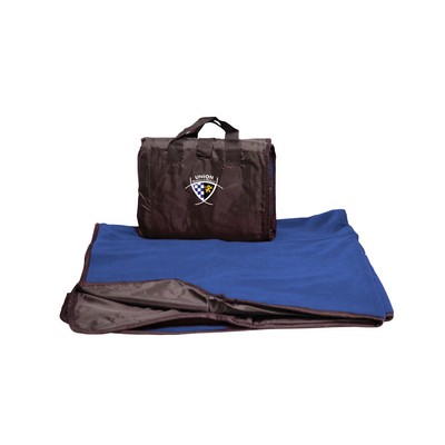 Solid Picnic Fleece Blanket