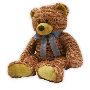 Custom Plush Theodore Bear w/ Imprinted Ribbon