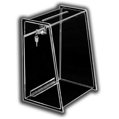 White Tall Collection Boxes (11 1/2"x9"x6 1/2")