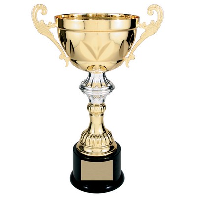 Cup Trophy, Gold - 14 1/2" Tall