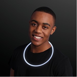 22" White Glow Necklaces - BLANK