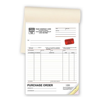 Purchase Order Books, Classic Design (3 Part)