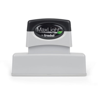 MaxLight™ Pre-Inked Rectangle Stamp (3/16" x 2 1/2")