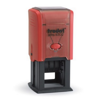 Trodat® Printy Date Square Self Inking Stamp (1 1/4"x1 1/4"), Customizable