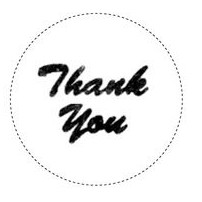 2" Diameter MaxLight™ Pre-Inked Circle Stamp