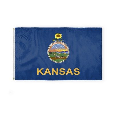 Kansas Flags 3x5 foot