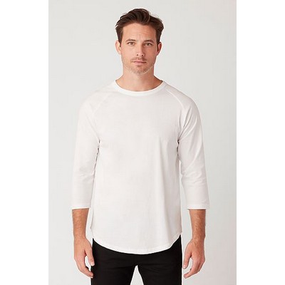 Unisex 3/4 Sleeve Baseball T-Shirt