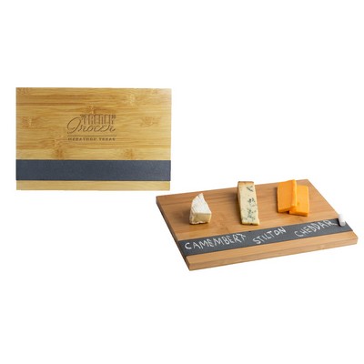 Bamboo & Slate Cheese Board