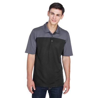 CORE365™ Men's Balance Colorblock Performance Piqué Polo Shirt