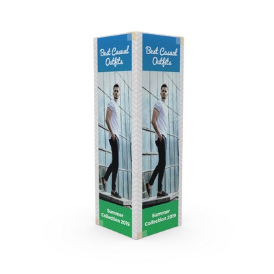 Premier Tube Indoor Column Stand - 31.5"x94.5"- Includes Graphic, Stand & Carry Bag