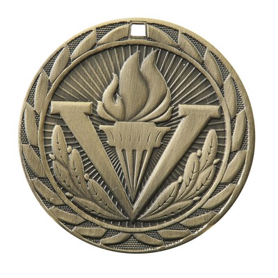 Medal, "Victory" FE Iron - 2" Dia.
