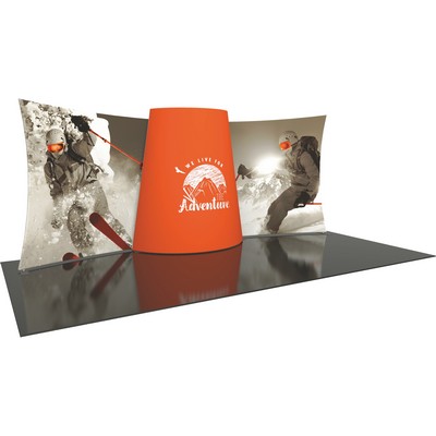 Formulate Designer Series 20' Fabric Backwall Kit 03