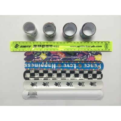 Reflective Slap Band Mini Size