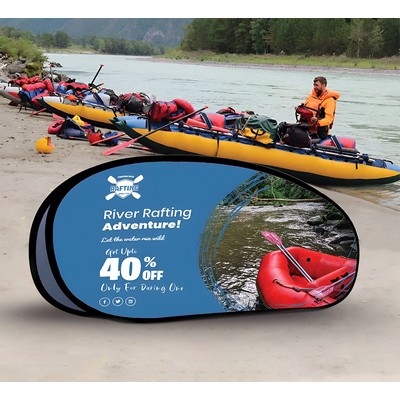 Horizontal Pop Up Banner (3.94' x 2.3' )