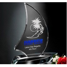 Sailboat Award 8"