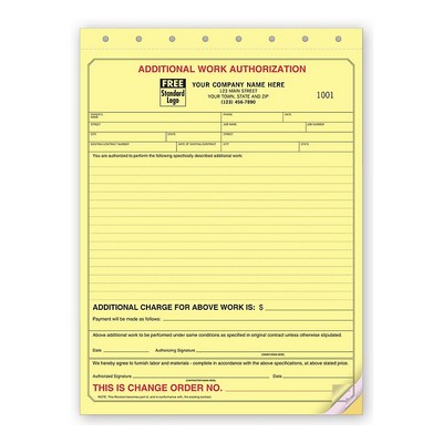 Additional Work Authorization Forms