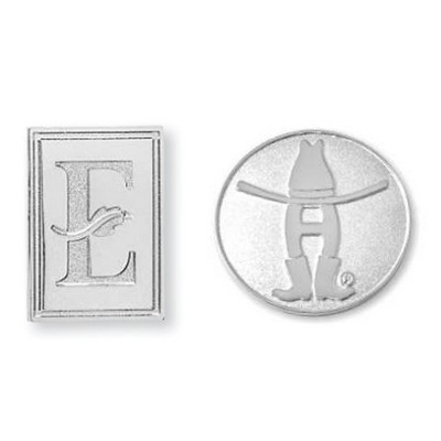 ¾" Die Struck Sandblast Lapel Pin