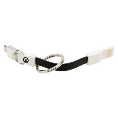 3-in-1 Keychain Charging Cable