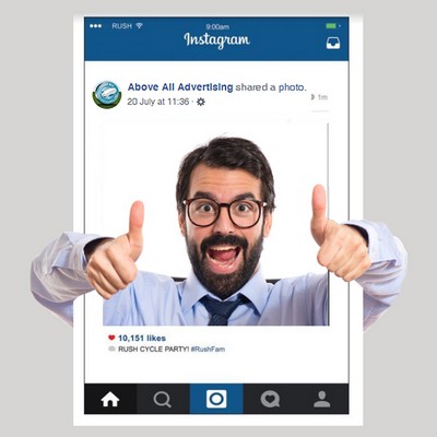 Selfie Frame 2'L x 3'H