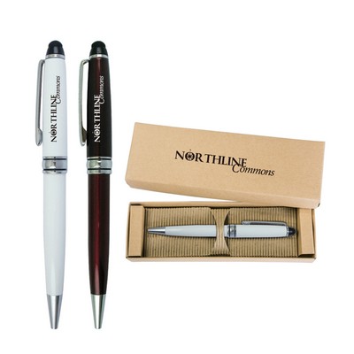 Touch Screen Stylus Pen W/ Deluxe Recyclable Paper Box