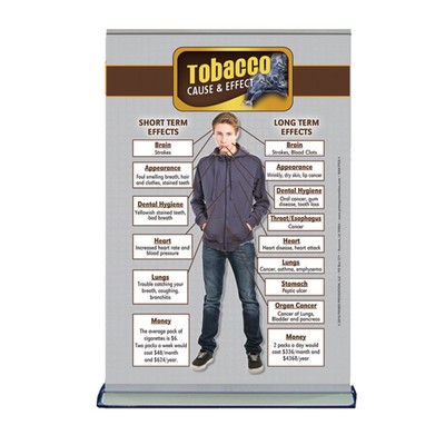 Tobacco Table Top Retractable Banner