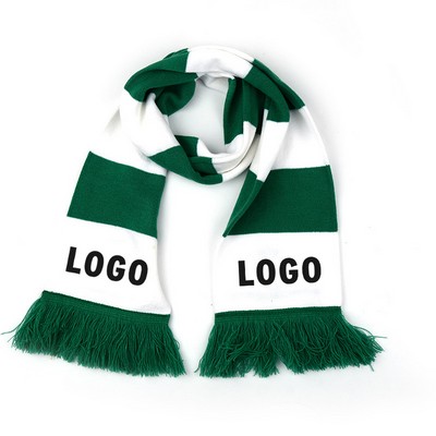 Team Spirit Soccer Scarves - Vibrant Colors