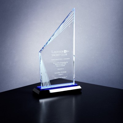 Fusion Crystal Award (9¾" x 6½")