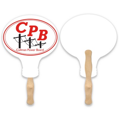 Lightweight Light Bulb Shape Hand Fan