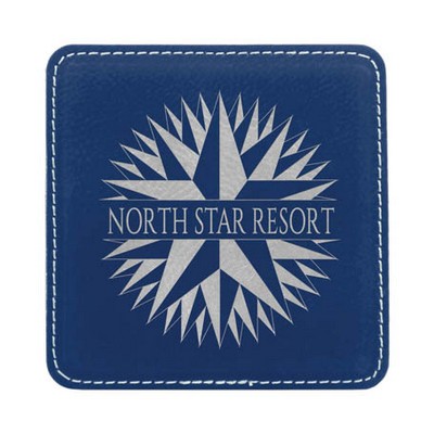 Leatherette Square Coaster