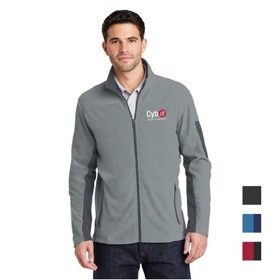 Port Authority® Summit Fleece Full-Zip Embroidered Jacket