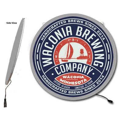 Ultra-thin 18" Round LED Sign