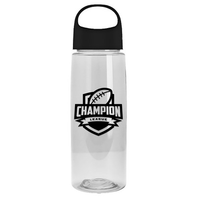 Garyline® Flair Tritan® Bottle with Oval Crest Lid - 26 oz.
