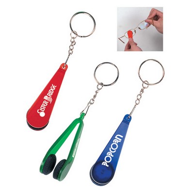 Clip Shape Eyeglass Cleaner