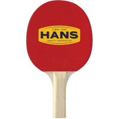 Ping Pong Paddle with custom imprint