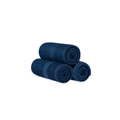 Navy Blue Bleach Proof Oxford Salon & Spa Hand Towel