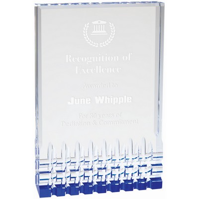 Blue Mirage Acrylic Award (6" x 8")