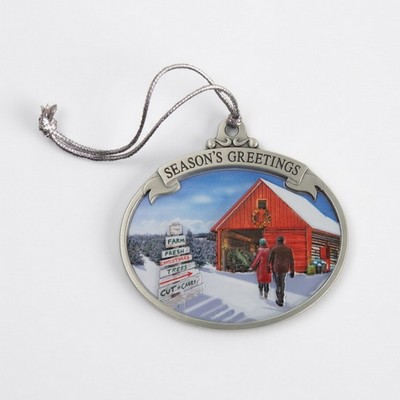 3D Gallery Print Collection Full Size Tree Farm Ornament