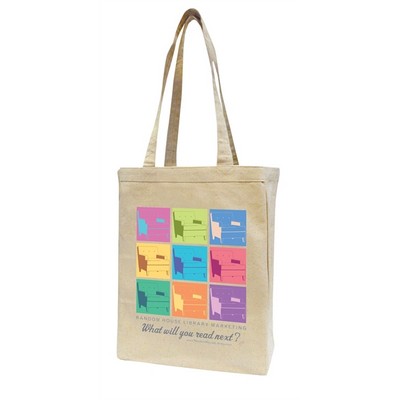 Cotton Canvas Tote/Book Bag