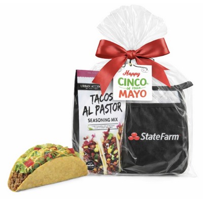 Taco Night Gift Set with Seasoning & Branded Potholder
