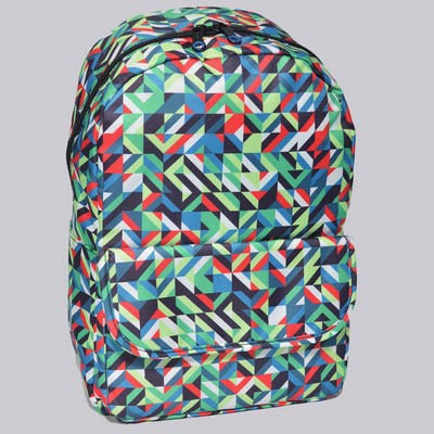 Premium Sublimation Backpack w/ Front Flap Pocket
