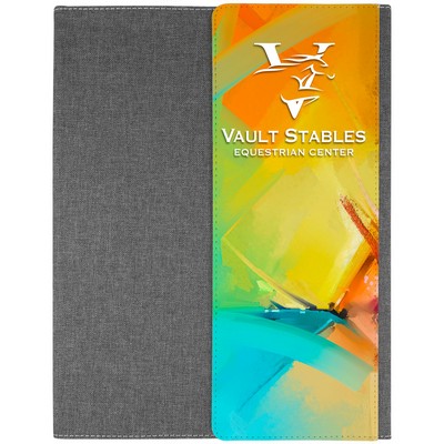 Subli Tru Portfolio with Flap Sublimation and Note Pad