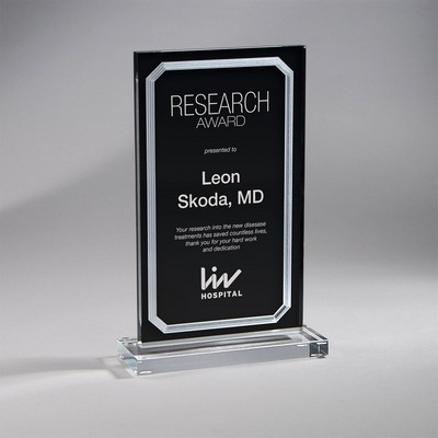 Clipped Corner Laser Edge, Lrg