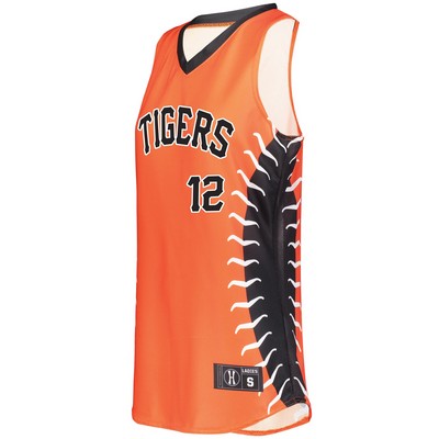 Holloway Ladies' FreeStyle™ Sublimated Sleeveless Pin-Dot Softball Jersey