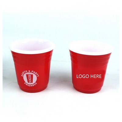 2 Oz. Double Layer Stadium Shot Glass