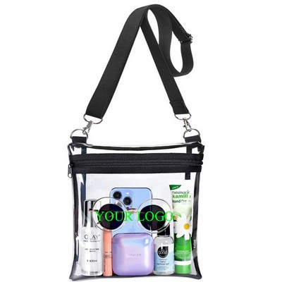 Stylish Pvc Clear Waterproof Hand Bag