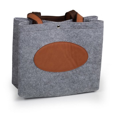Gusset Flannel Tote Bag