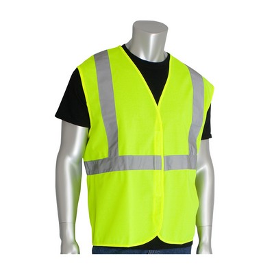 PIP® Basic Class 2 Value Solid Polyester Hi-Viz Vest