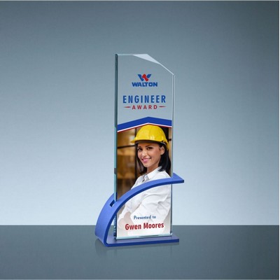 Archer Award w/Blue Holder (3"x 9")