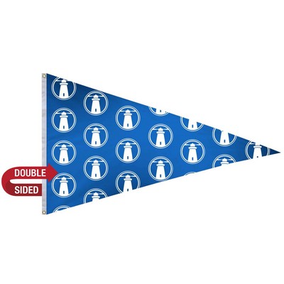 6' x 10' Polyester Pennant Flag Double-Sided