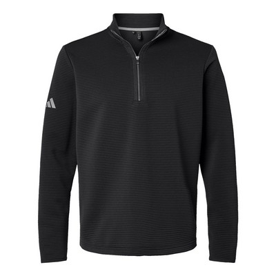 Adidas® Men's Spacer Quarter-Zip Pullover Shirt